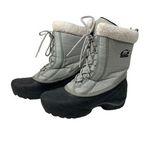 SOREL Silver Grey Cumberland Insulated‎ Snow Boots